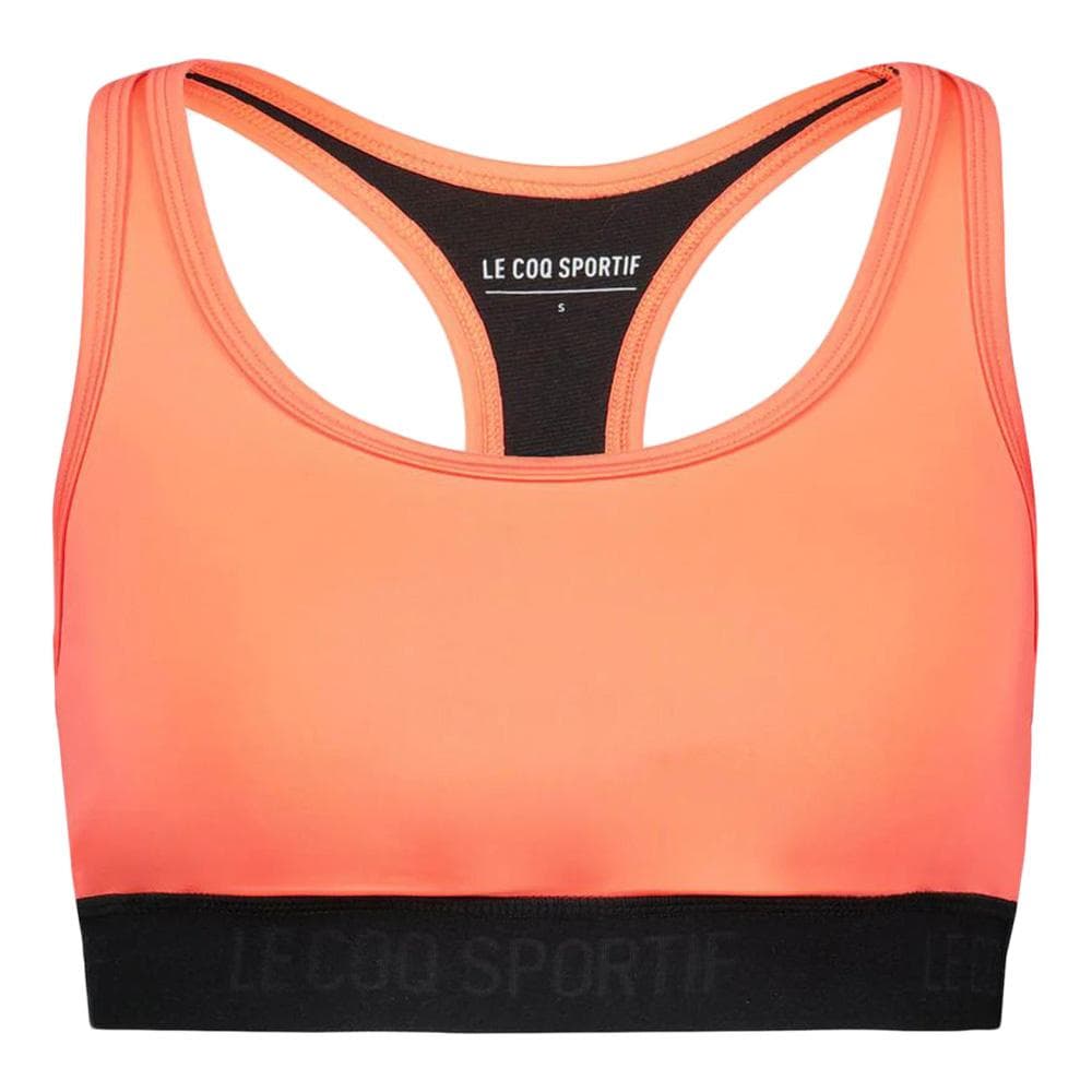 Brassière Orange/Noire Femme Le Coq Sportif Training 1