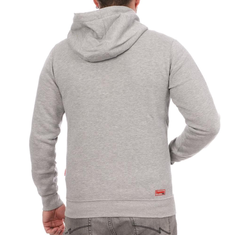 Sweat à capuche Gris Homme Supreme Grip Diego G°W 2