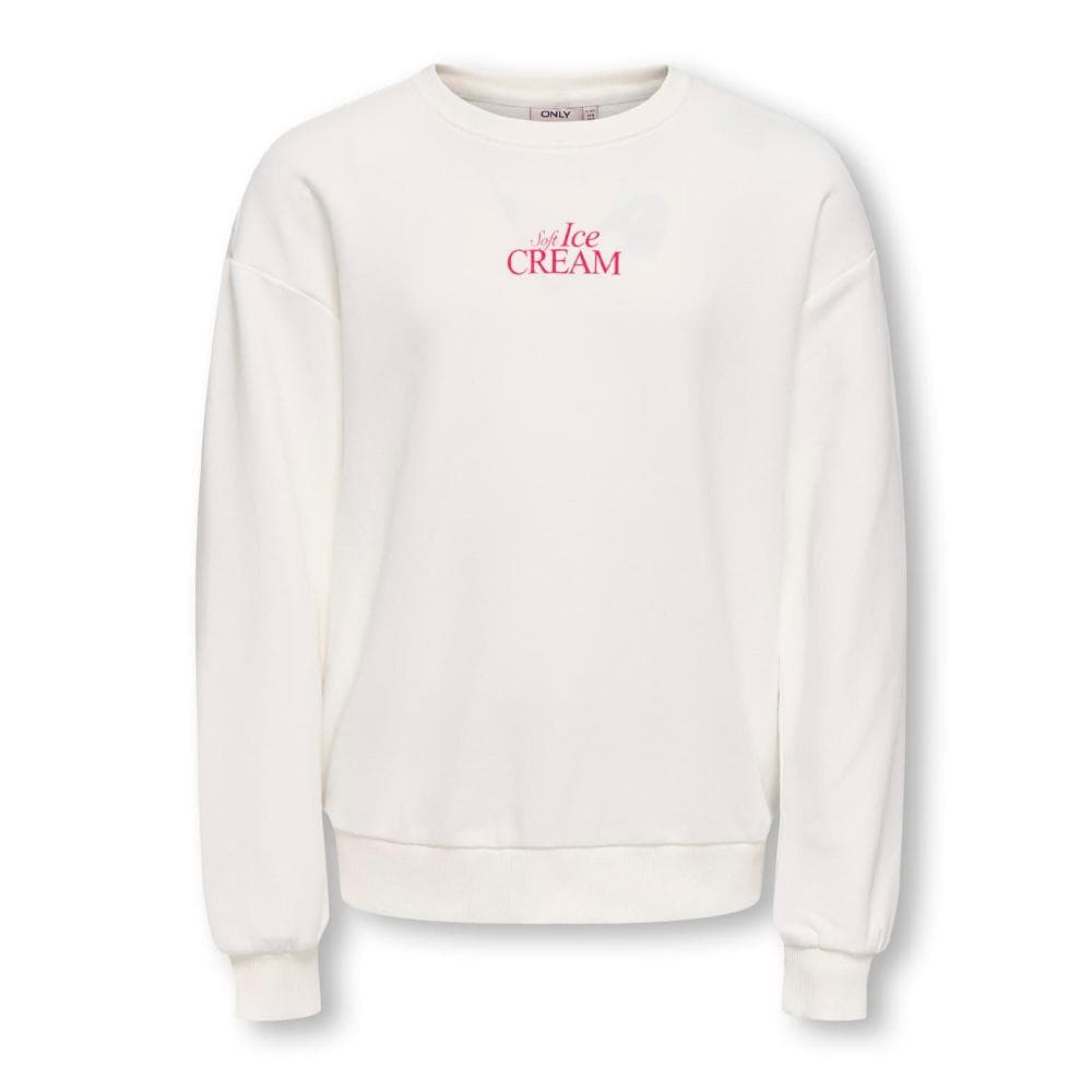 Sweat Blanc/Rose Kids ONLY Kogphilea 1