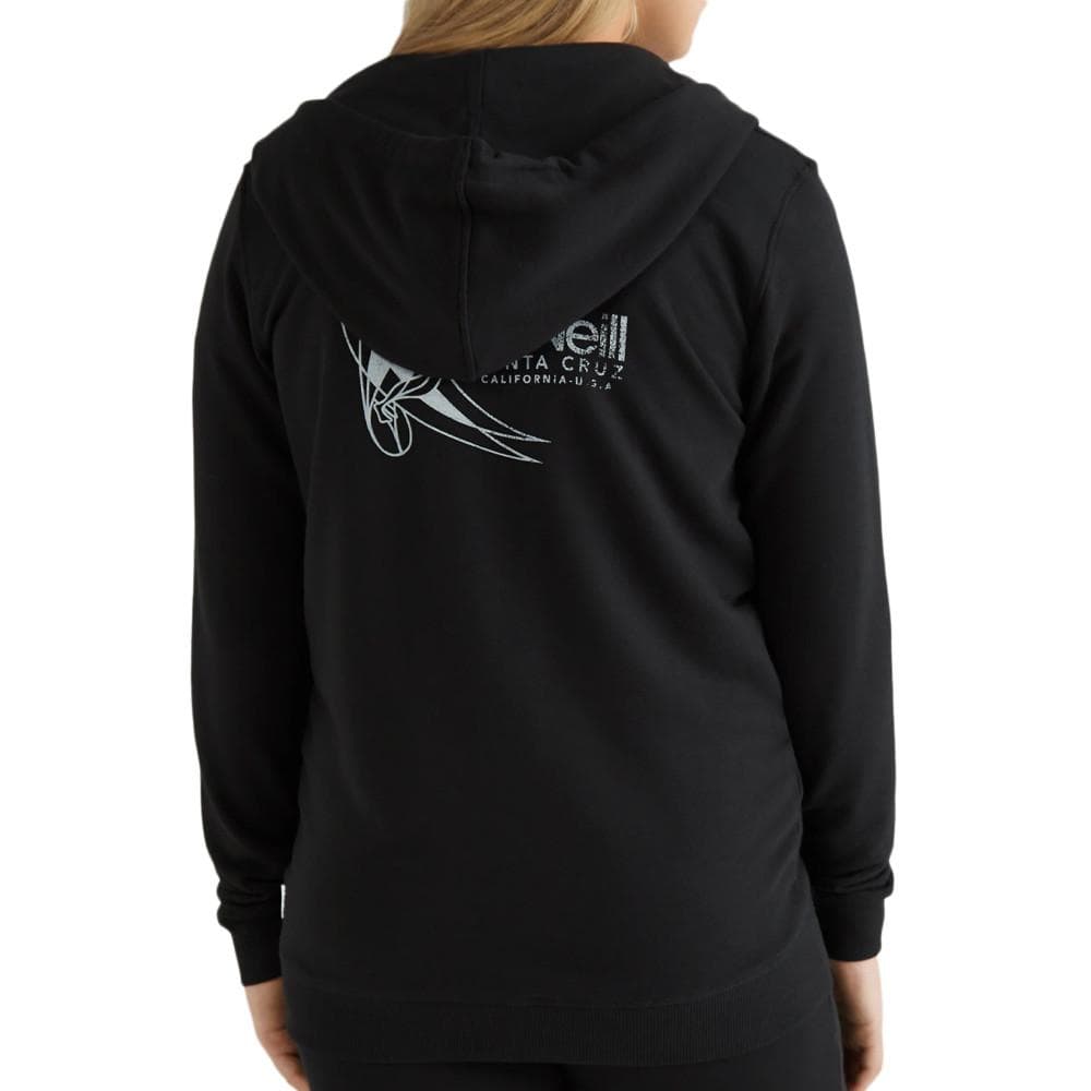 Sweat Zippé à capuche Noir Femme O'Neill Circle Surfer 2