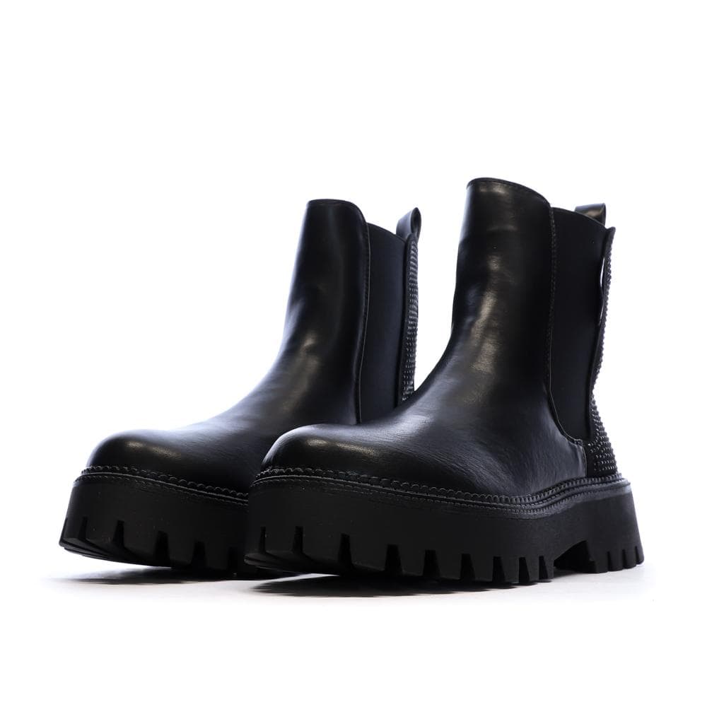 Bottines Noir Femme Kaporal Crissy 6