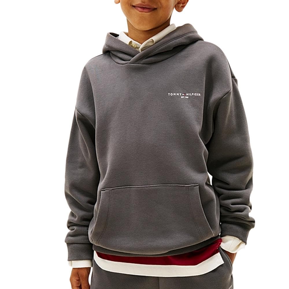 Sweat Gris Foncé Garçon Tommy Hilfiger KS0KS00660 1