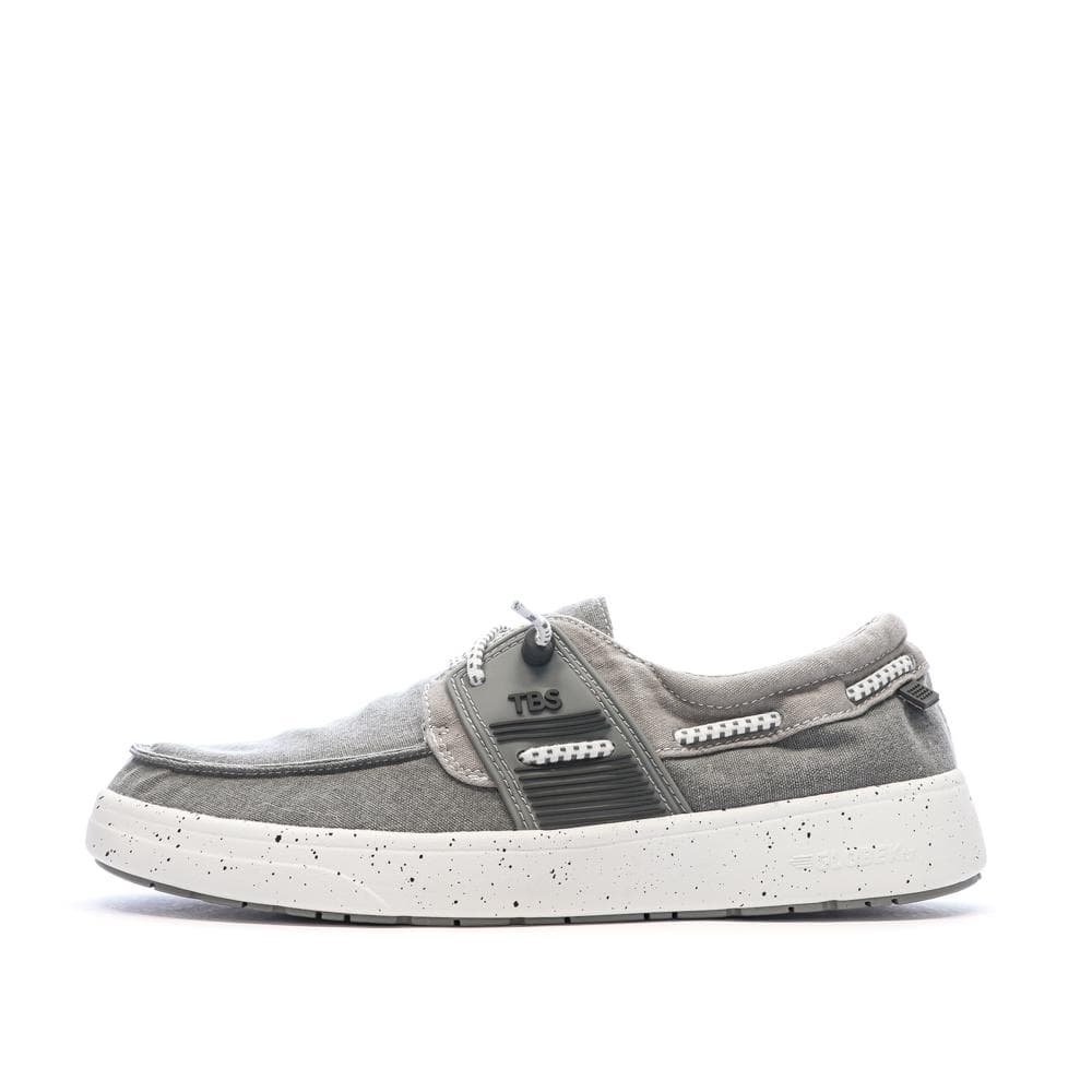 Chaussures bateau Gris Homme TBS Bateau Canvas 1