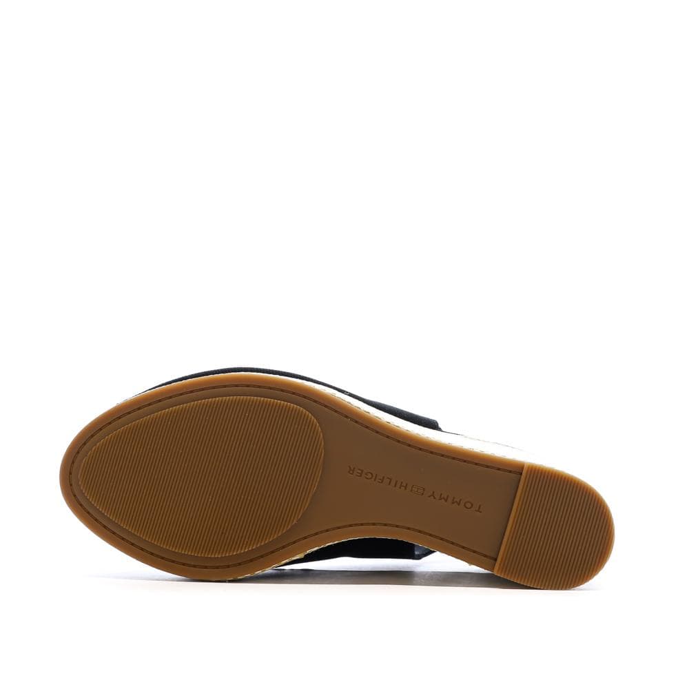 Sandales Noires Femme Tommy Hilfiger Wedge 5
