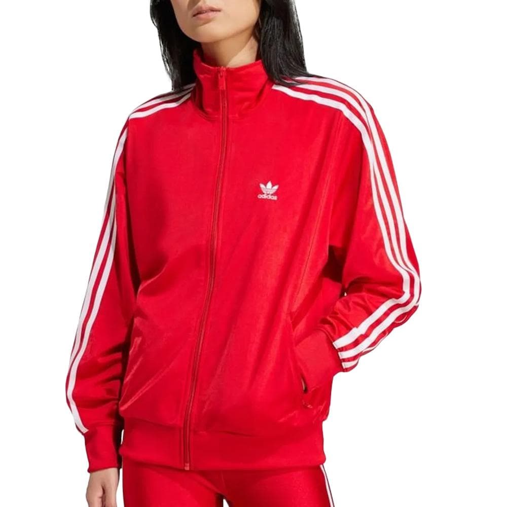 Veste Rouge Femme Adidas Firebird 1