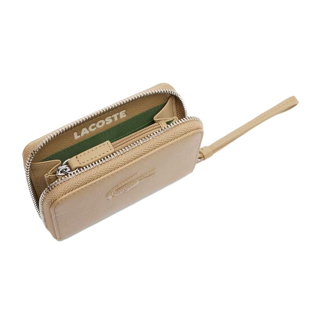 Portefeuille Beige Femme Lacoste Leather 2