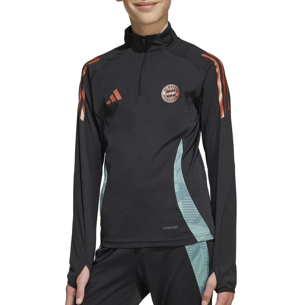 Bayern Munich Haut d'entraînement Noir Homme Adidas 24 1