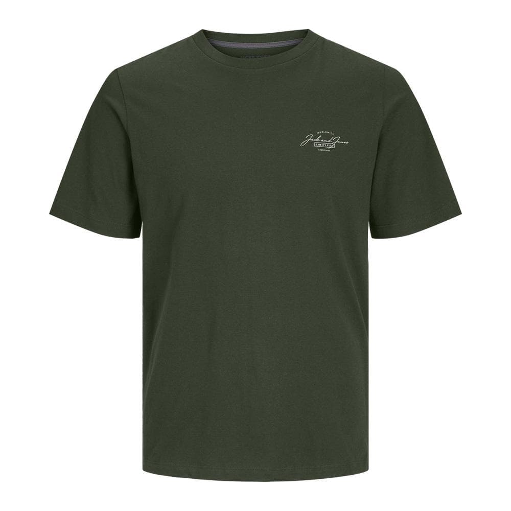 T-shirt Kaki Homme Jack & Jones Ferris 12287695 3