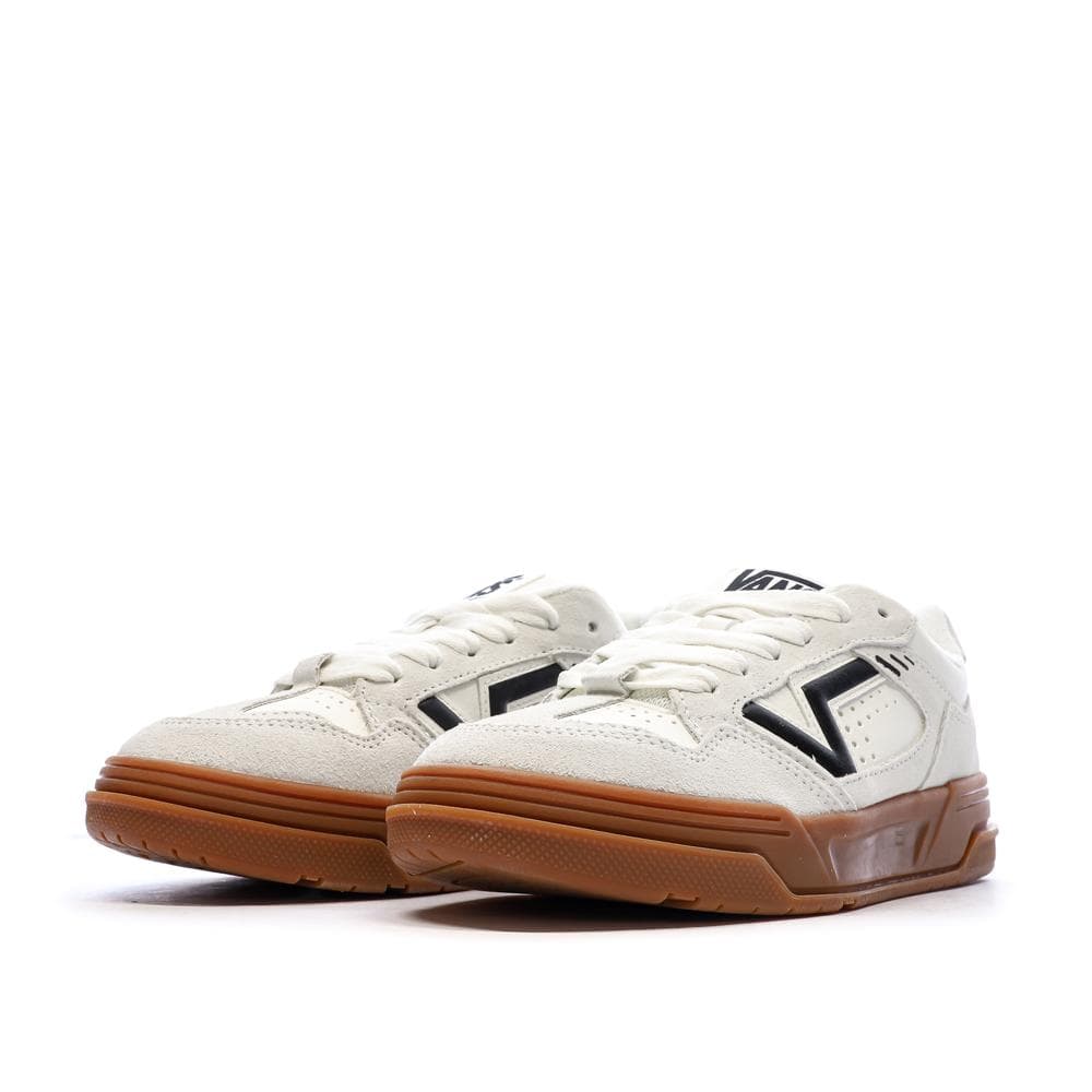 Baskets Blanches Homme Vans Upland Suede Marshmallow 6
