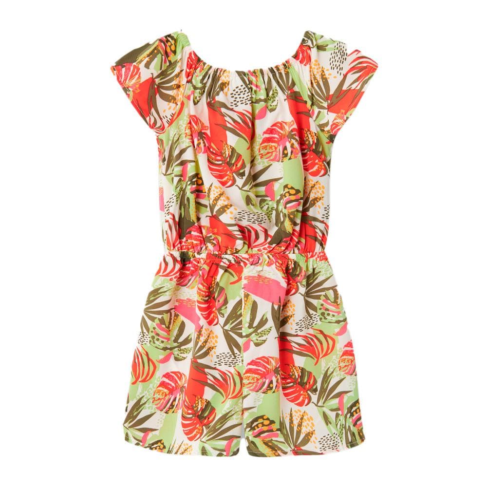 Combi-Short Imprimé Vert/Rose Fille Name it Vinaya 2
