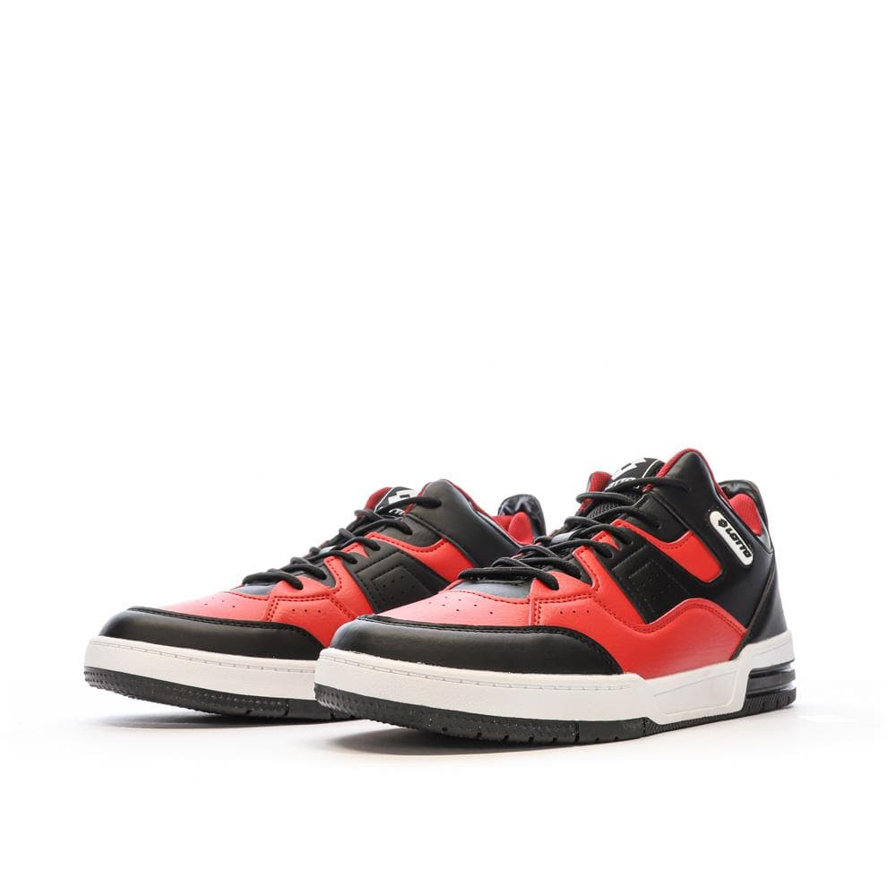 Baskets Rouges/Noires Homme Lotto Thirty 6 6
