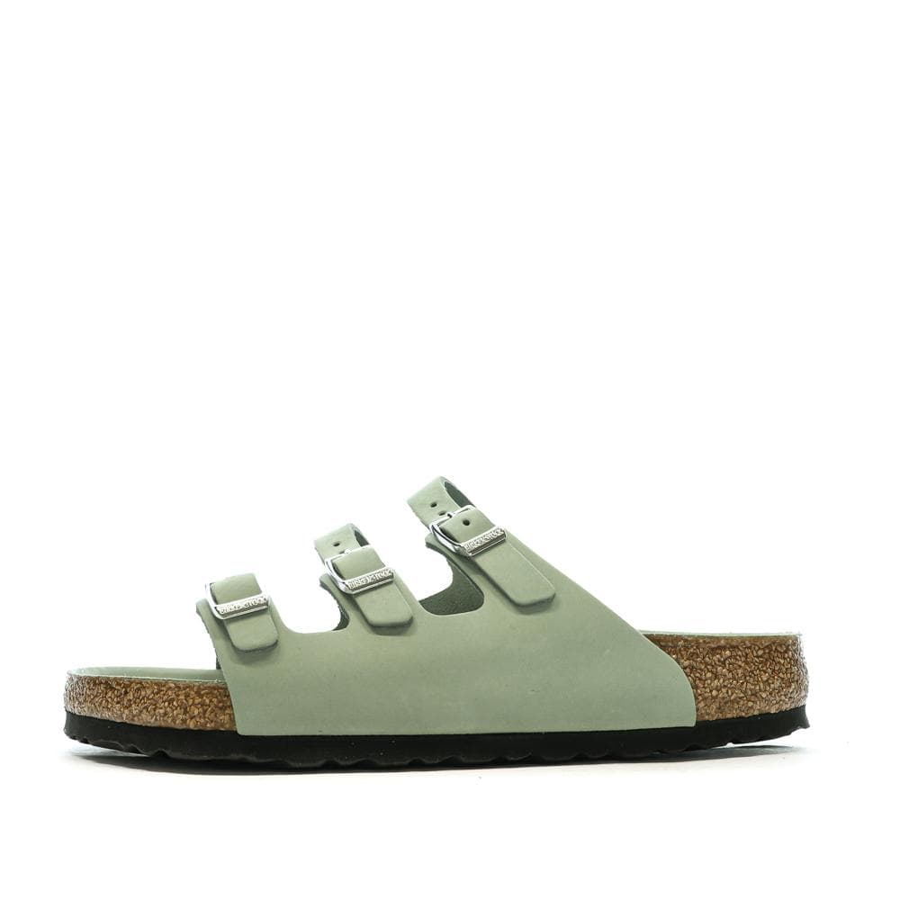 Sandales Vertes Femme Birkenstock Florida 1