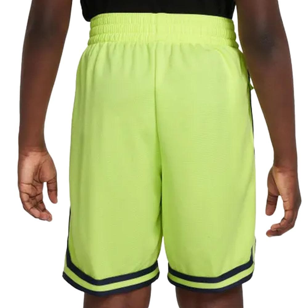 Short de Basketball Jaune Fluo Garçon Nike Kids' Dri-FIT DNA 2