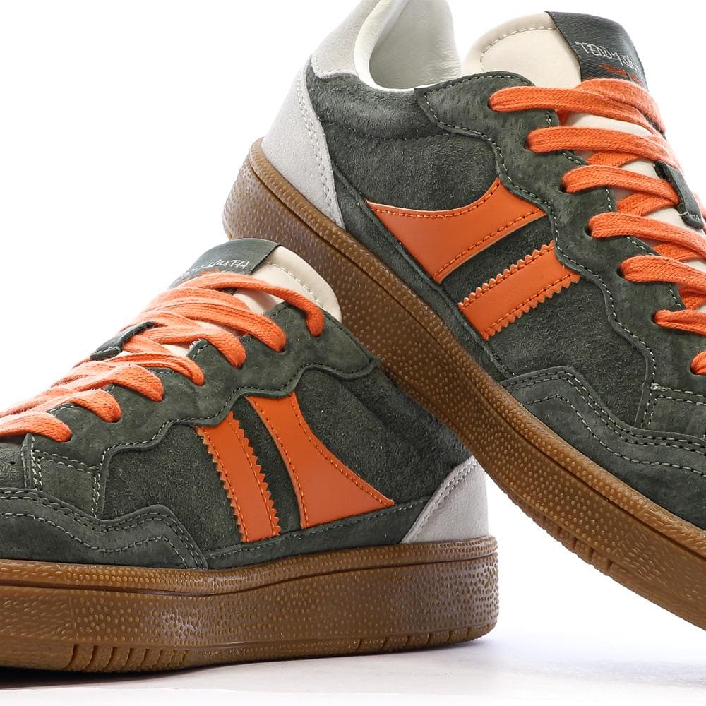 Baskets Kaki/Orange Homme Teddy Smith 120310 7