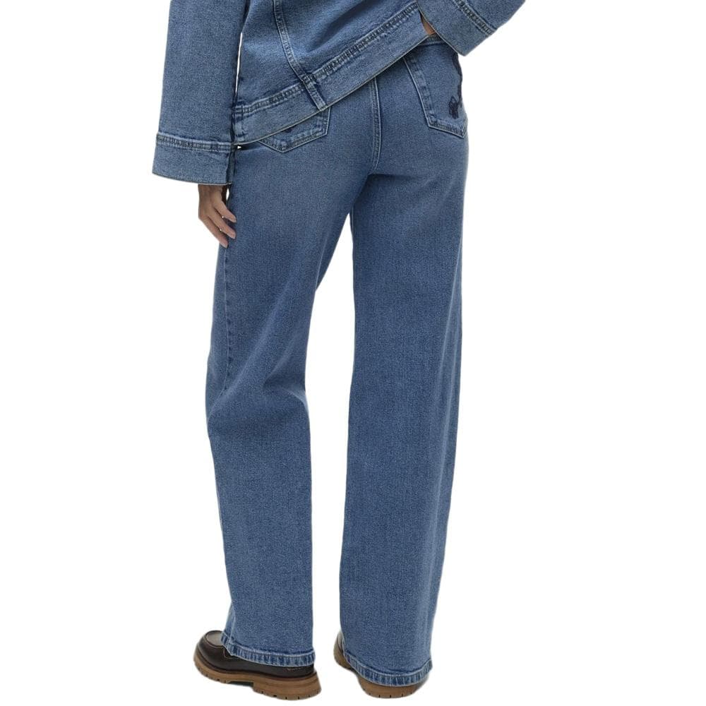 Jean Droit Bleu Femme Vero Moda Kathy 2