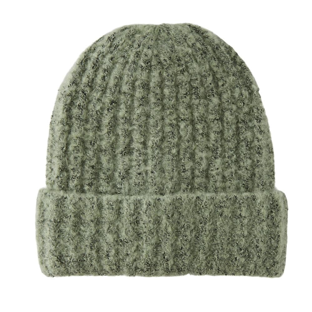 Bonnet Vert Femme Pieces Structured 1