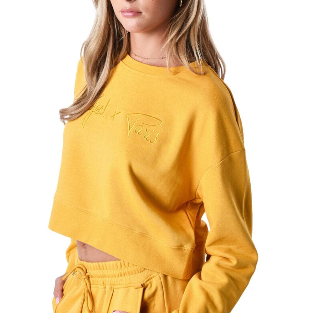 Sweat Jaune Femme Project X Paris F212103 2