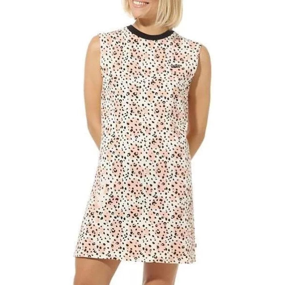 Robe Blanche/Orange/Noire Femme Vans Leila 1