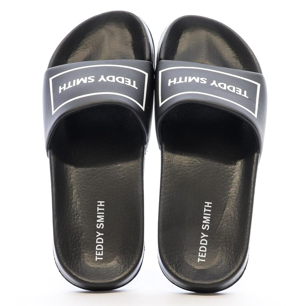 Claquettes Noires Homme Teddy Smith 78131 3