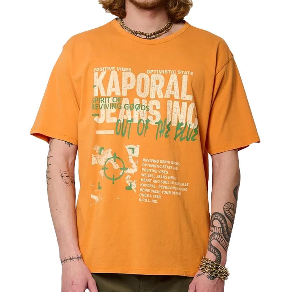 T-Shirt Orange Homme Kaporal BELEM 1