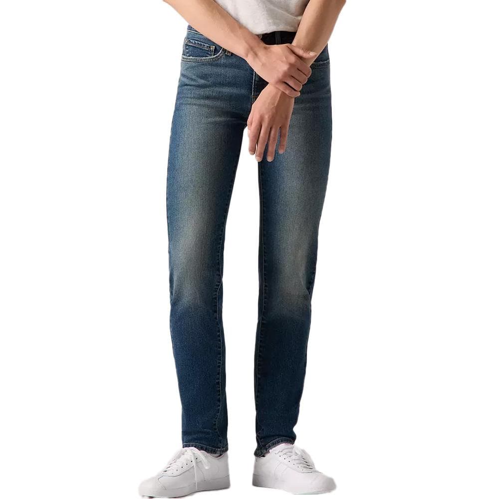 Jean 312 Bleu Moyen Femme Levi's Shaping Slim Med Indigo 1