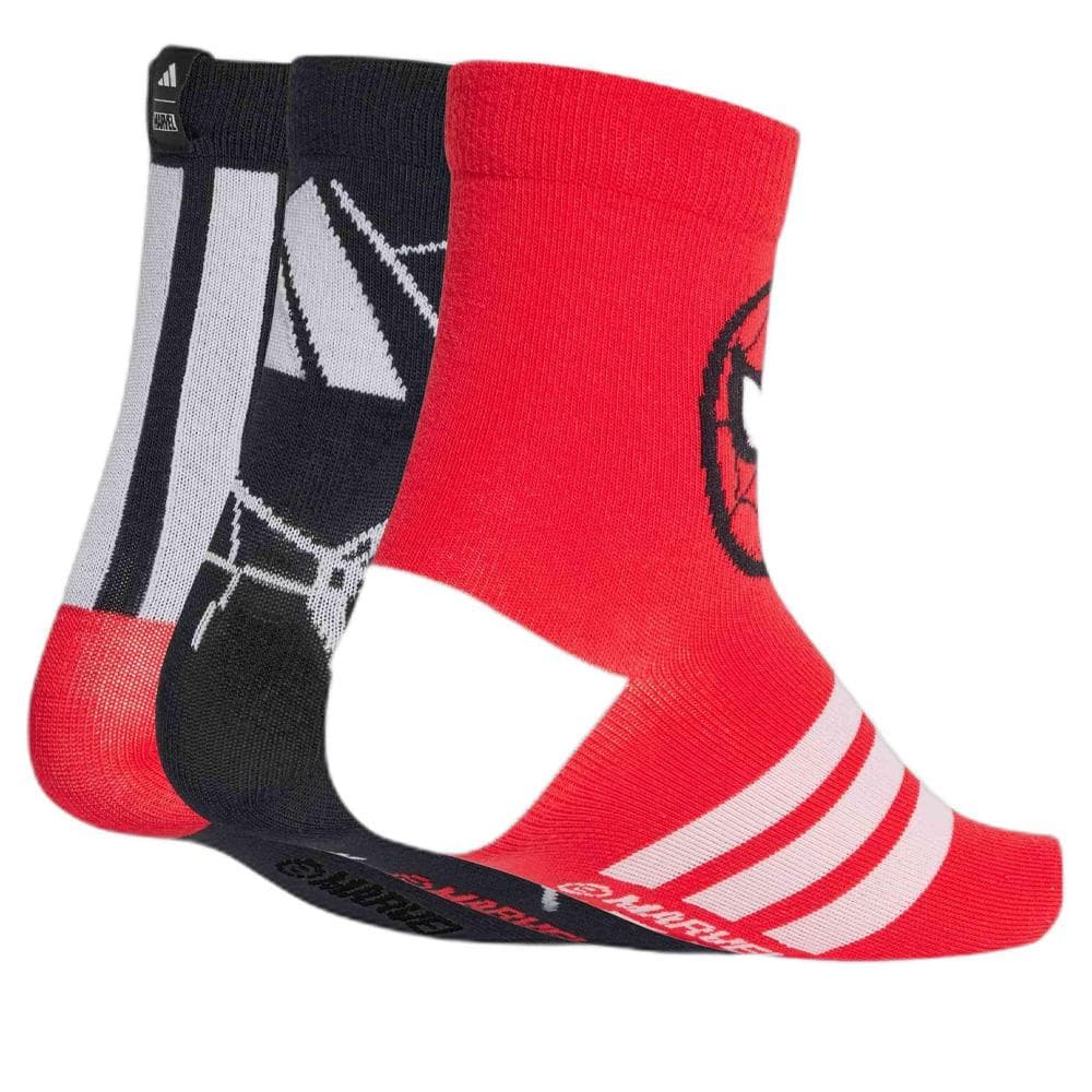 X3 Paires de Chaussettes Spider-Man Rouge Garçon Adidas Performance Marvel 2