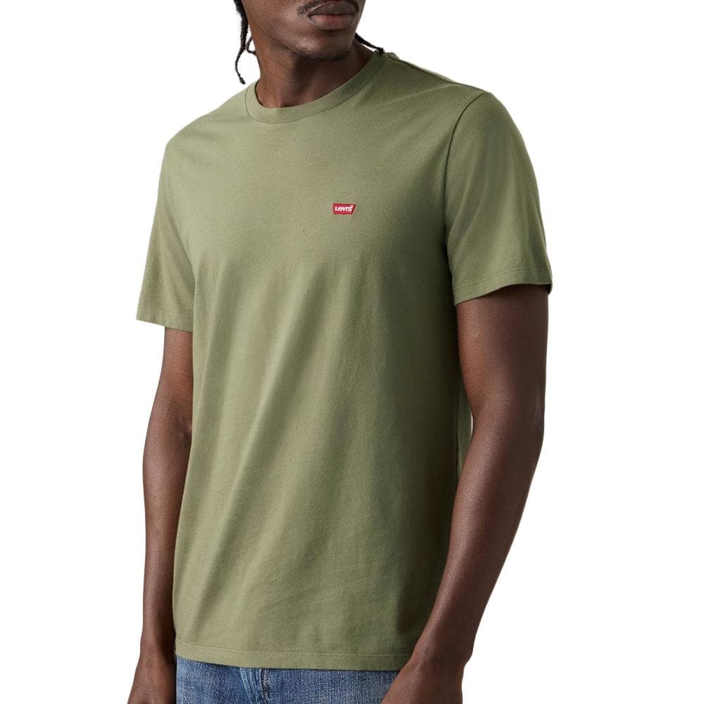 T-shirt Vert Olive Homme Levi's Ss Classic Hm Tee 1