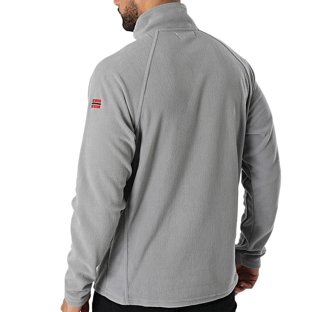 Veste Polaire 1/4 de Zip Gris Homme Geographical Norway Men 233 TUG 2