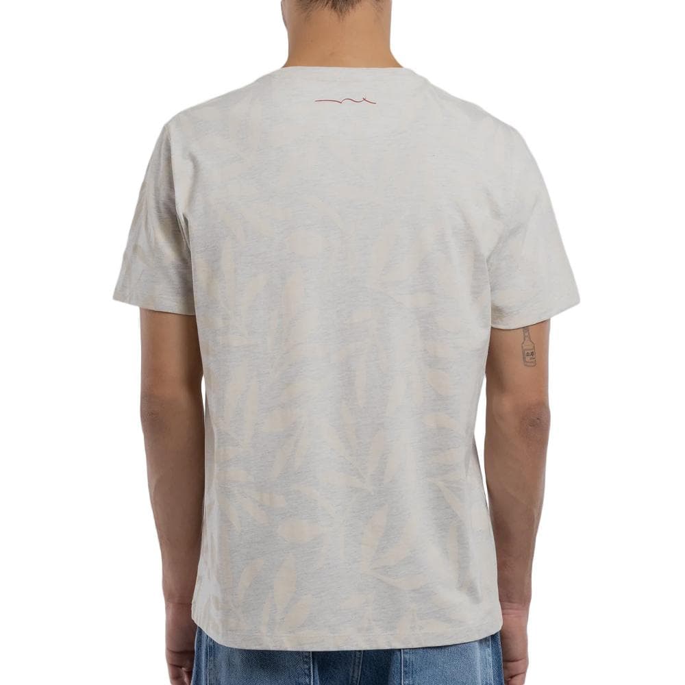 T-shirt Gris/Ecru Homme Teddy Smith Areski 2