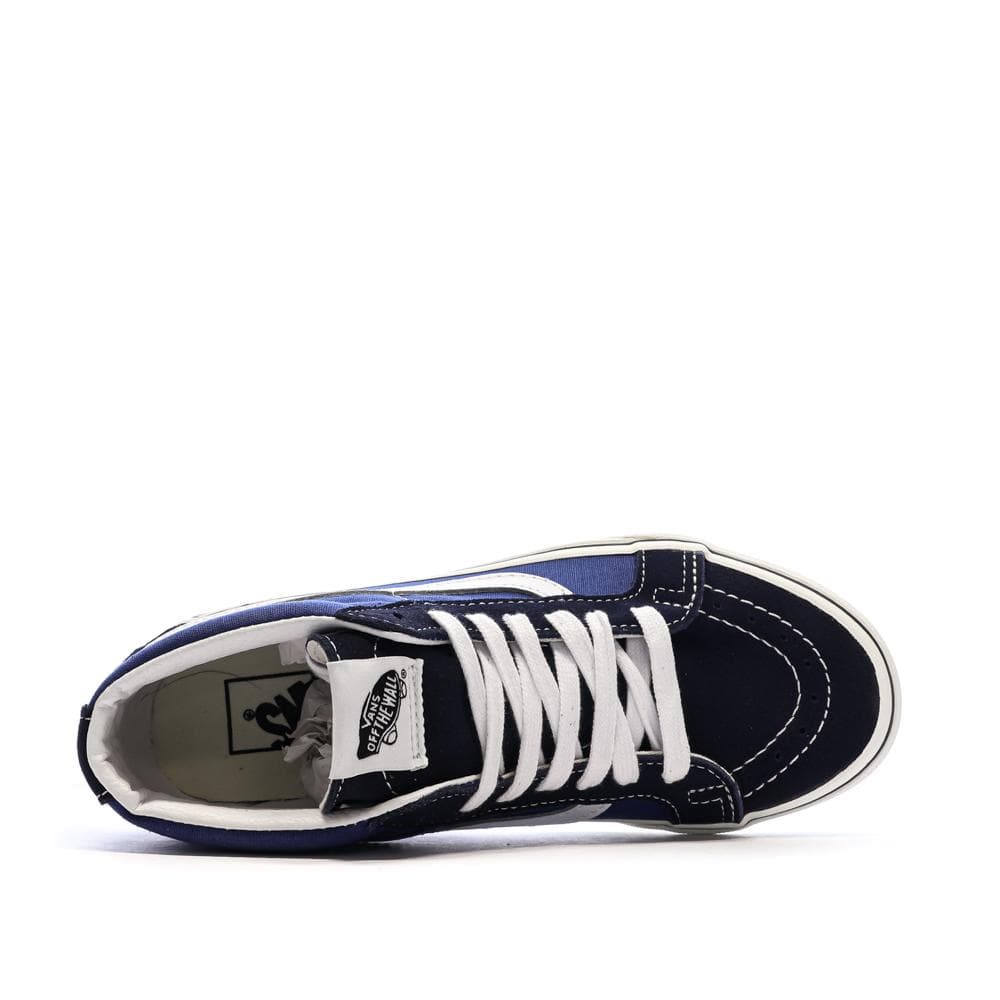 Baskets Bleu Mixte Vans Ua Sk8-mid Reissue 4