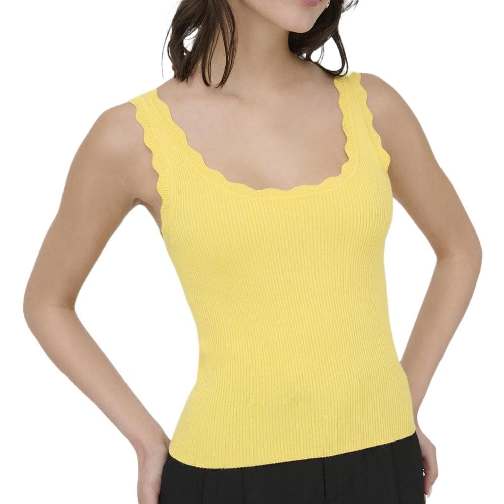 Débardeur Jaune Femme JDY Nanna 1