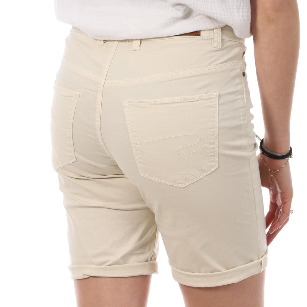 Bermuda Écru Femme Lee Cooper Wopara 2