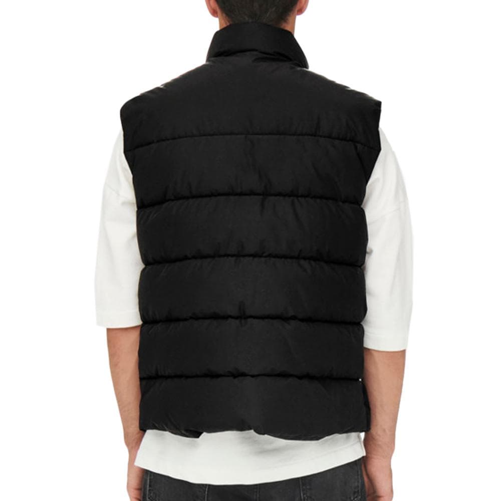 Doudoune sans manches Noire Homme Only & Sons 2