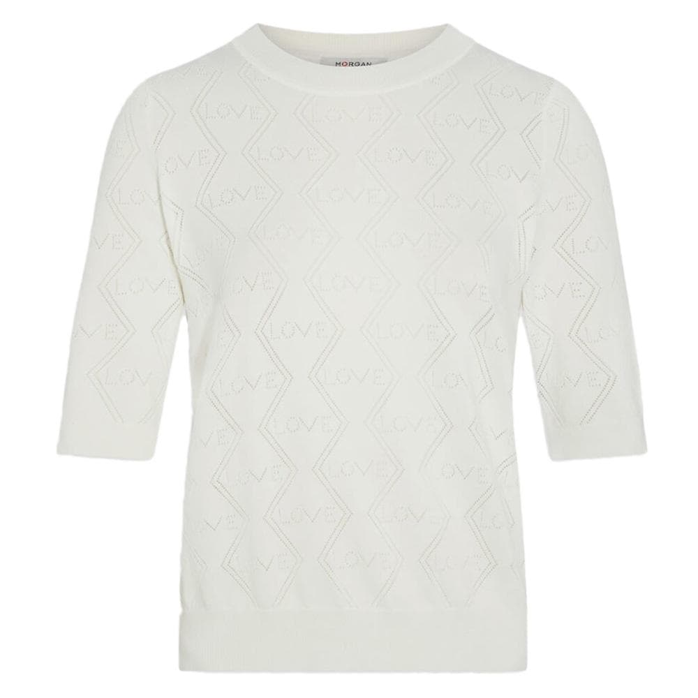T-Shirt Blanc Femme Morgan MIKA 2