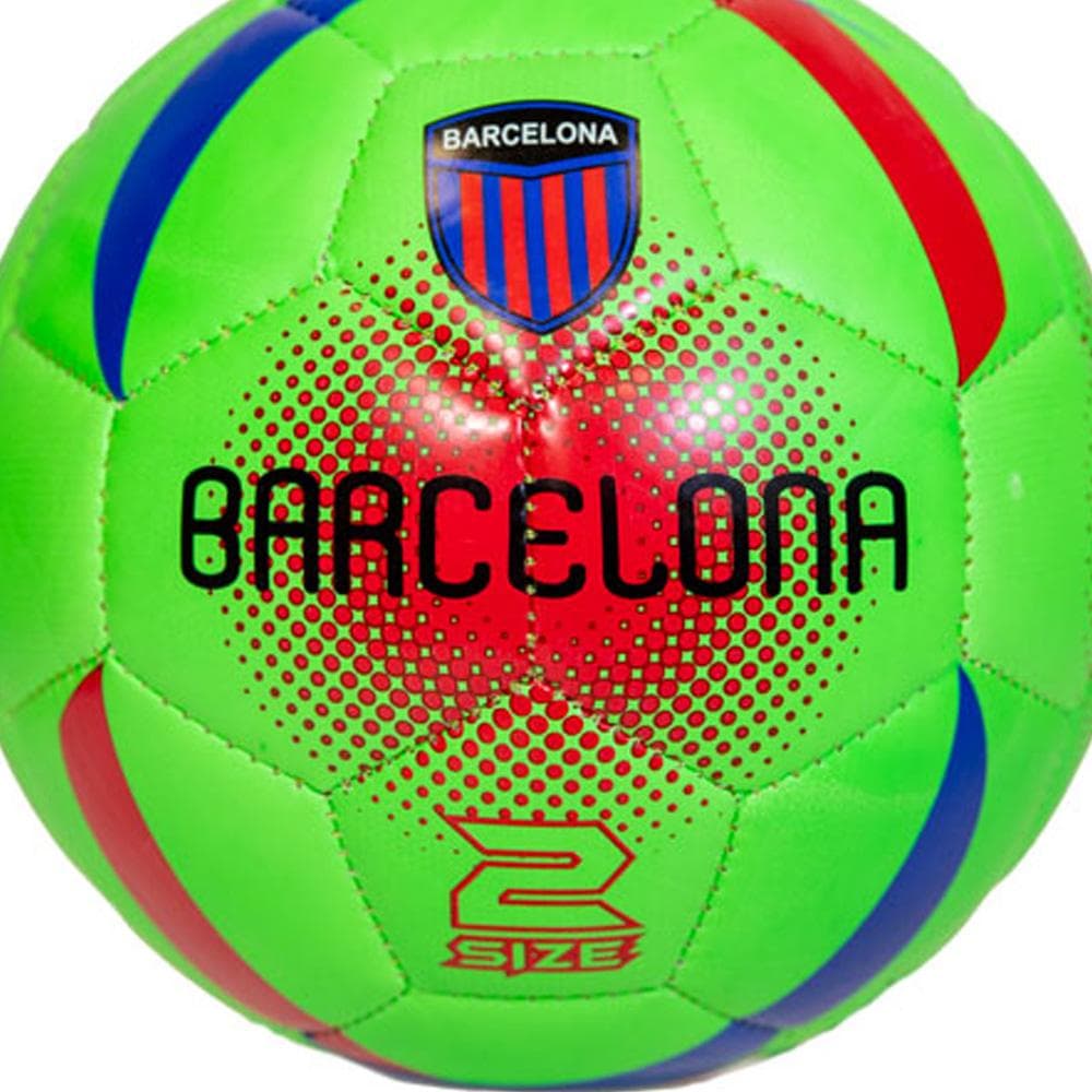 BARCELONA Mini Ballon Vert Fluo Sport Zone 2