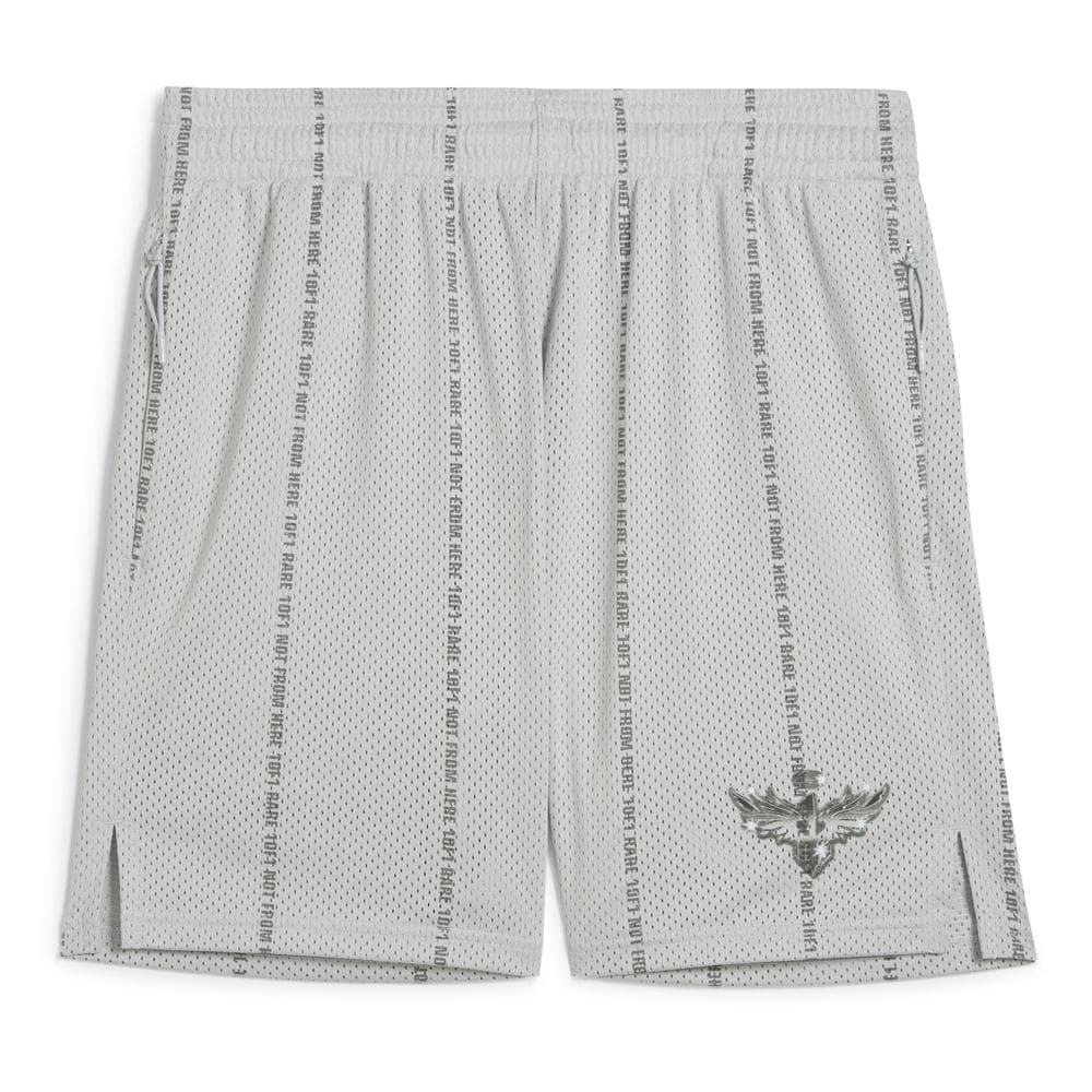 Short de Basketball Gris Homme Puma Melo Alwayz 1