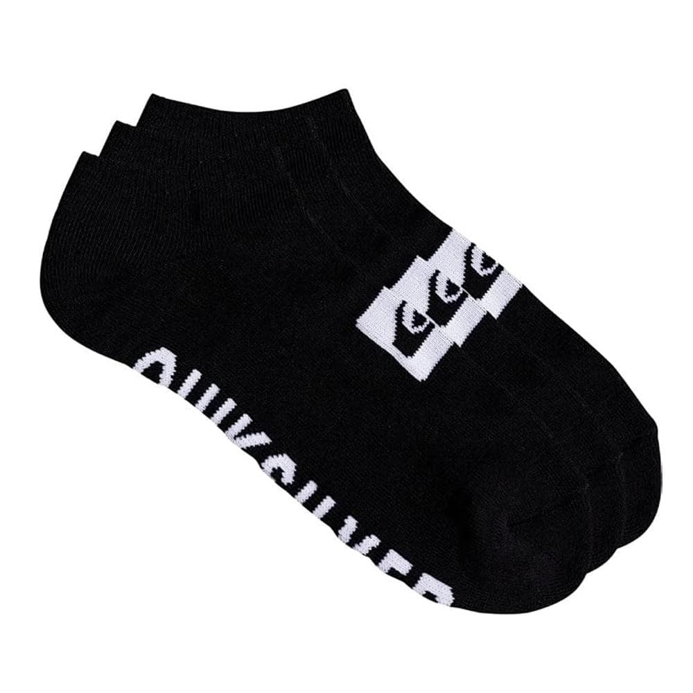 x3 Chaussettes Noires Homme Quiksilver AQYAA03314 1