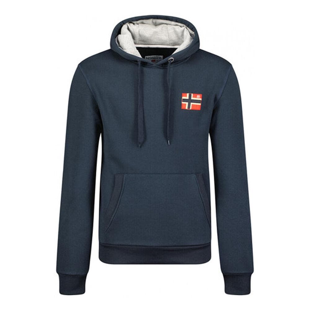 Sweat à Capuche Marine Homme Geographical Norway Fondant 1