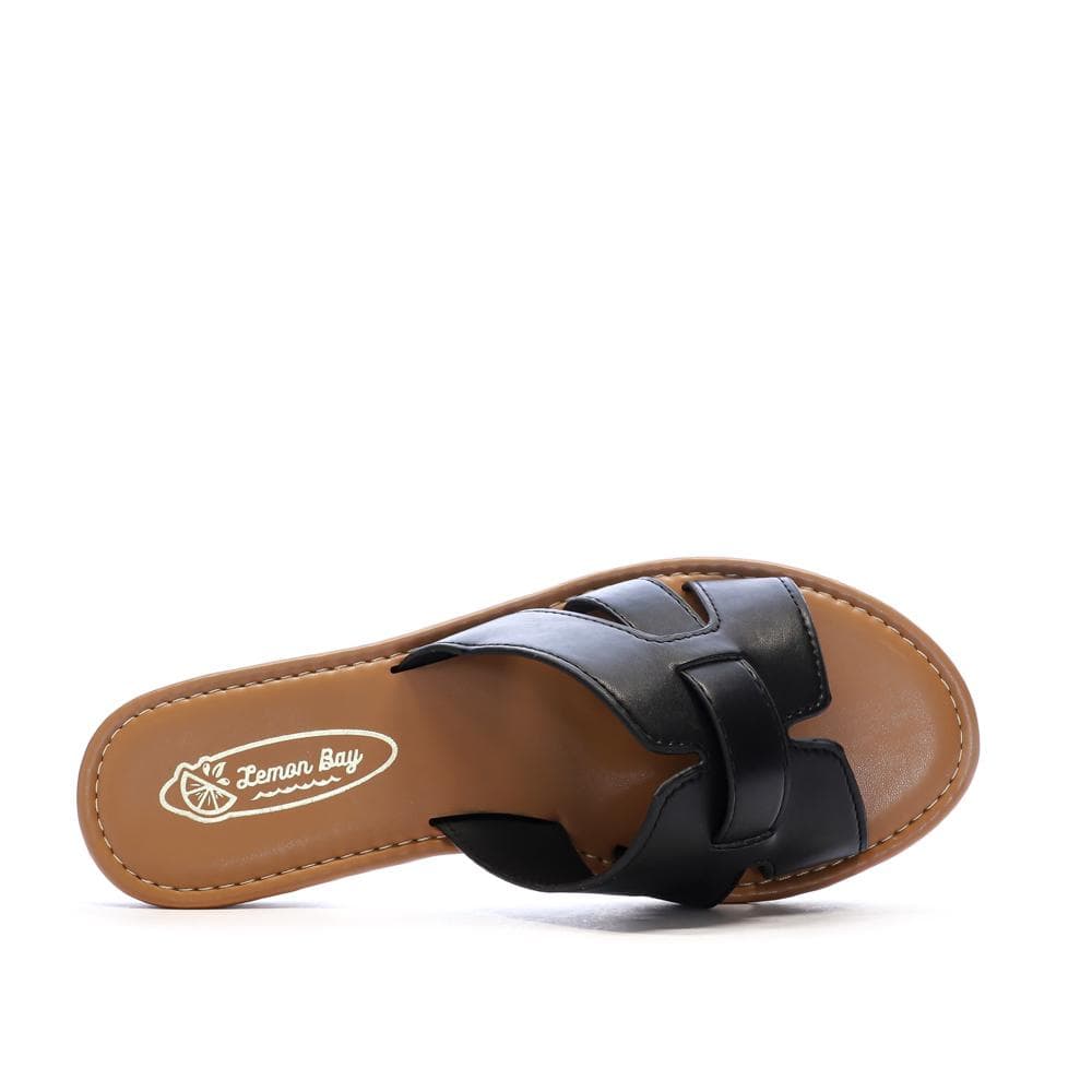 Sandales Noir Femme Lemon Bay NYL 4