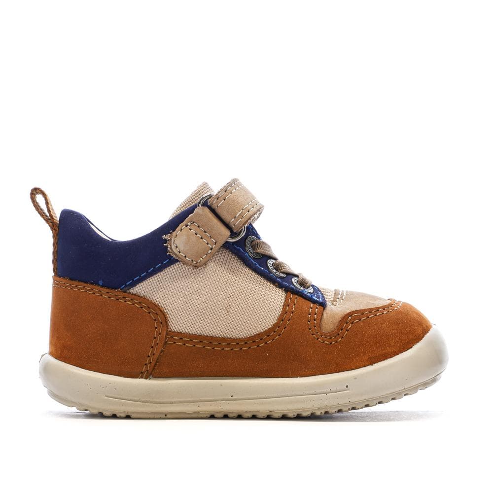Baskets Hautes Marron/Beige Garçon Kickers Bottillon 2
