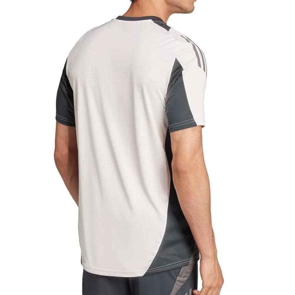 Real Madrid Maillot de Football Beige/Noir Homme Adidas 24 Pro 2