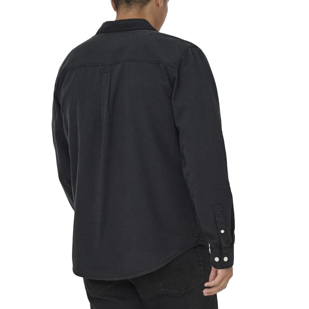 Chemise Noir Homme Only & Sons Sotto 3