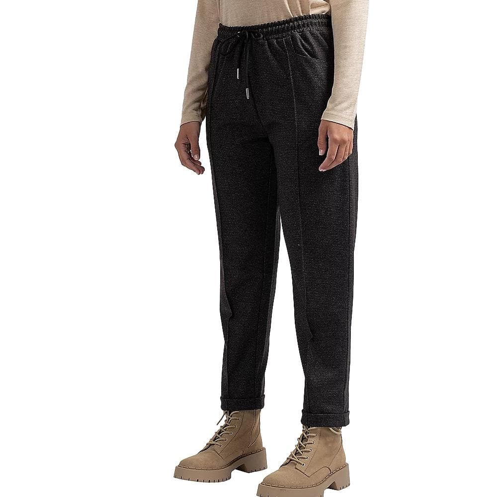Pantalon fluide Noir Femme Sun Valley VICENTE 1