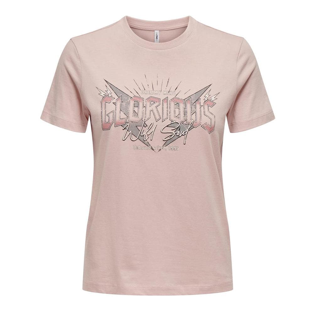 T-shirt Rose Femme Only Lima 1