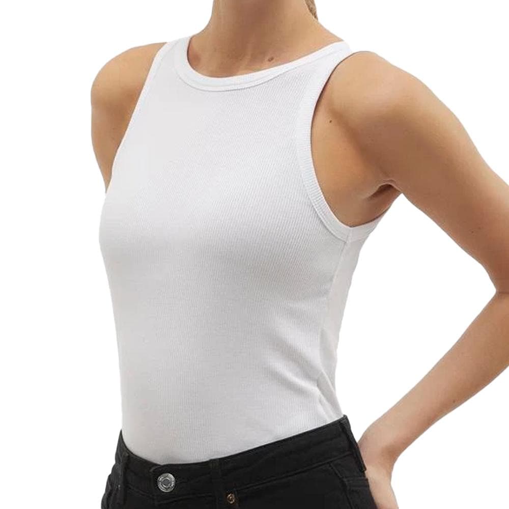 Débardeur Blanc Femme Vero Moda Mirwina 1