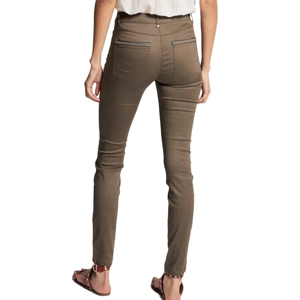 Pantalon Kaki enduit Femme Morgan Palona 2