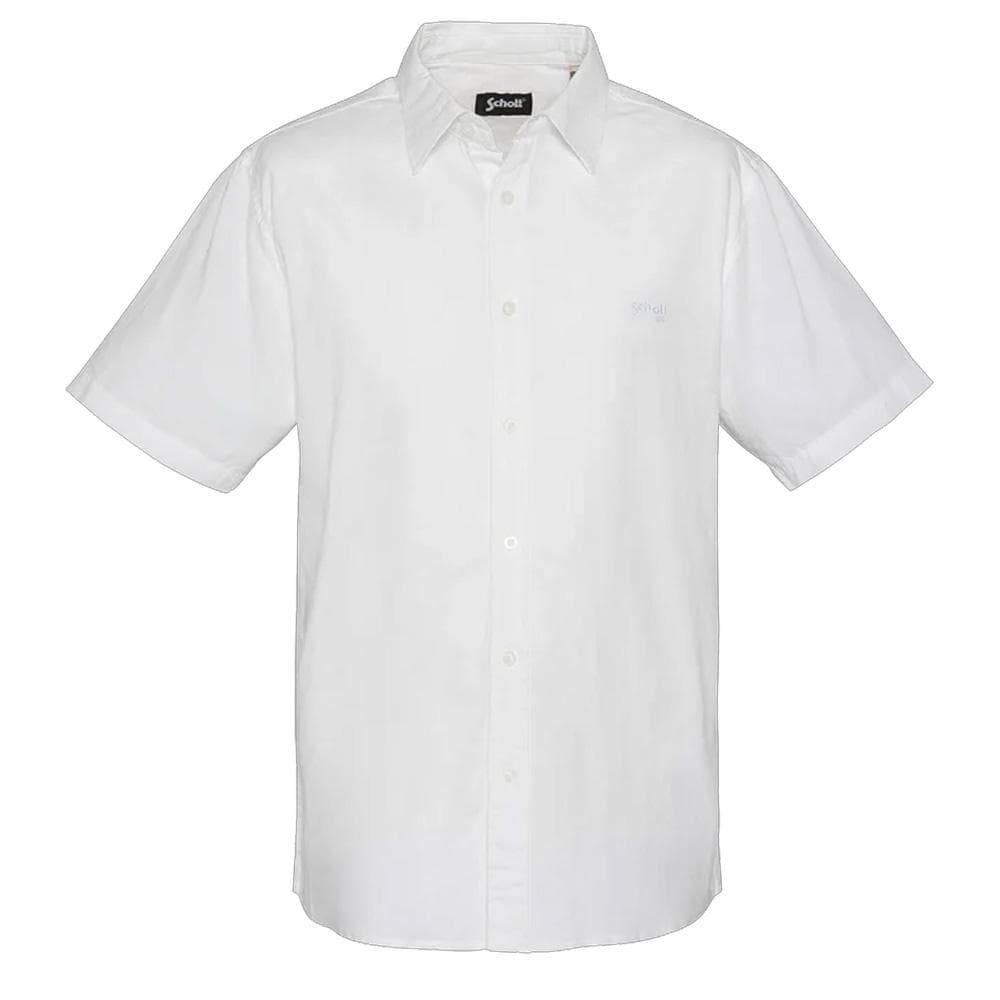Chemise Ecru Homme Schott SHROMC 1