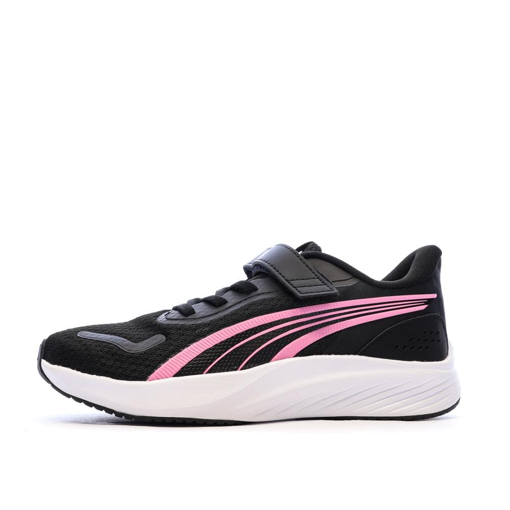 Baskets Noir/Rose Mixte Puma Pounce Lite Ac+ Ps 1