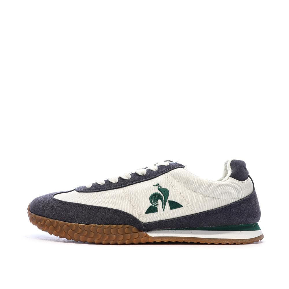 Baskets Ecru/Bleu Homme Le Coq Sportif Veloce 1