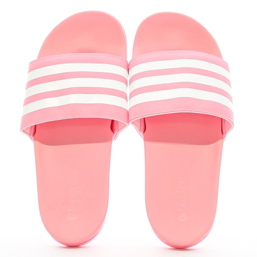 Claquettes Rose/Blanc Adidas Adilette Comfort 3